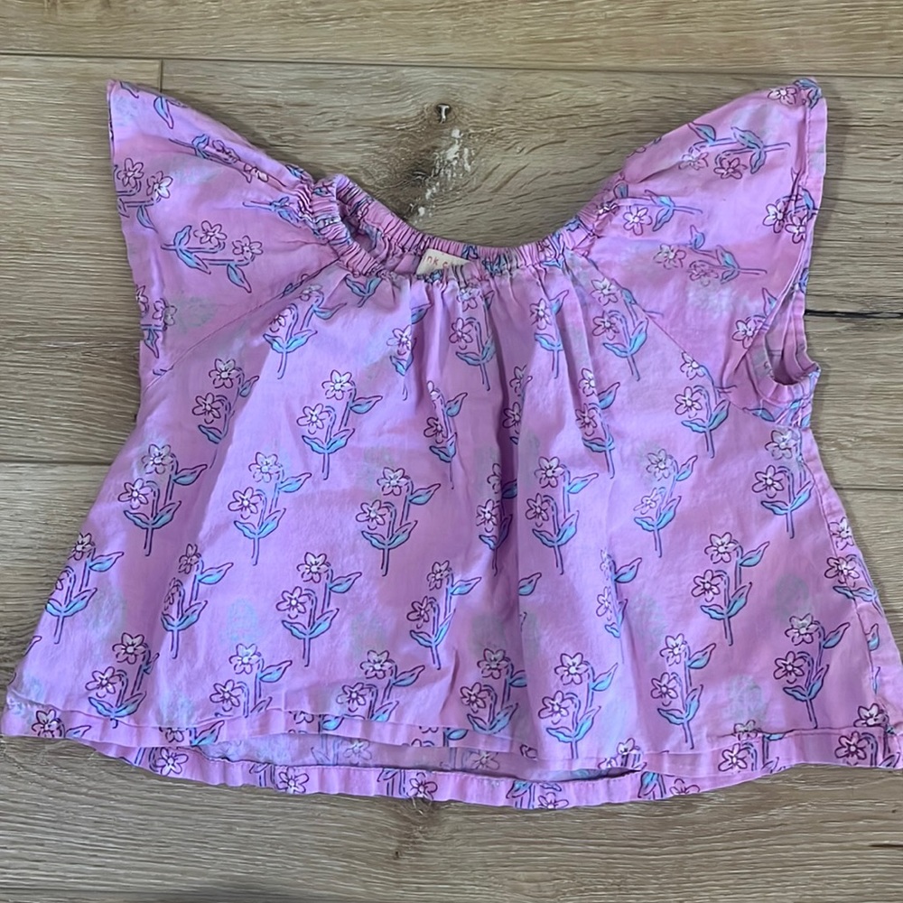 Pink Chicken Baby (VGUC) | floral blouse top
